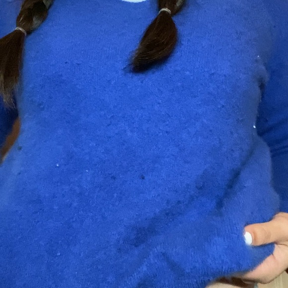 cashmere blue sweater// rare not sold anymore - Picture 6 of 6